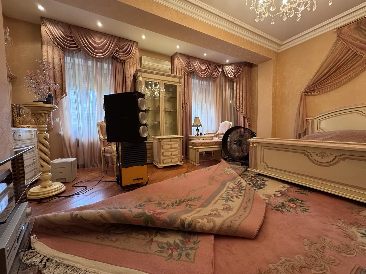 Осушение квартир после затопления